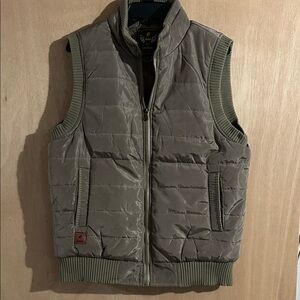 Cool Choice Men's Quilted Vest in Olive Green